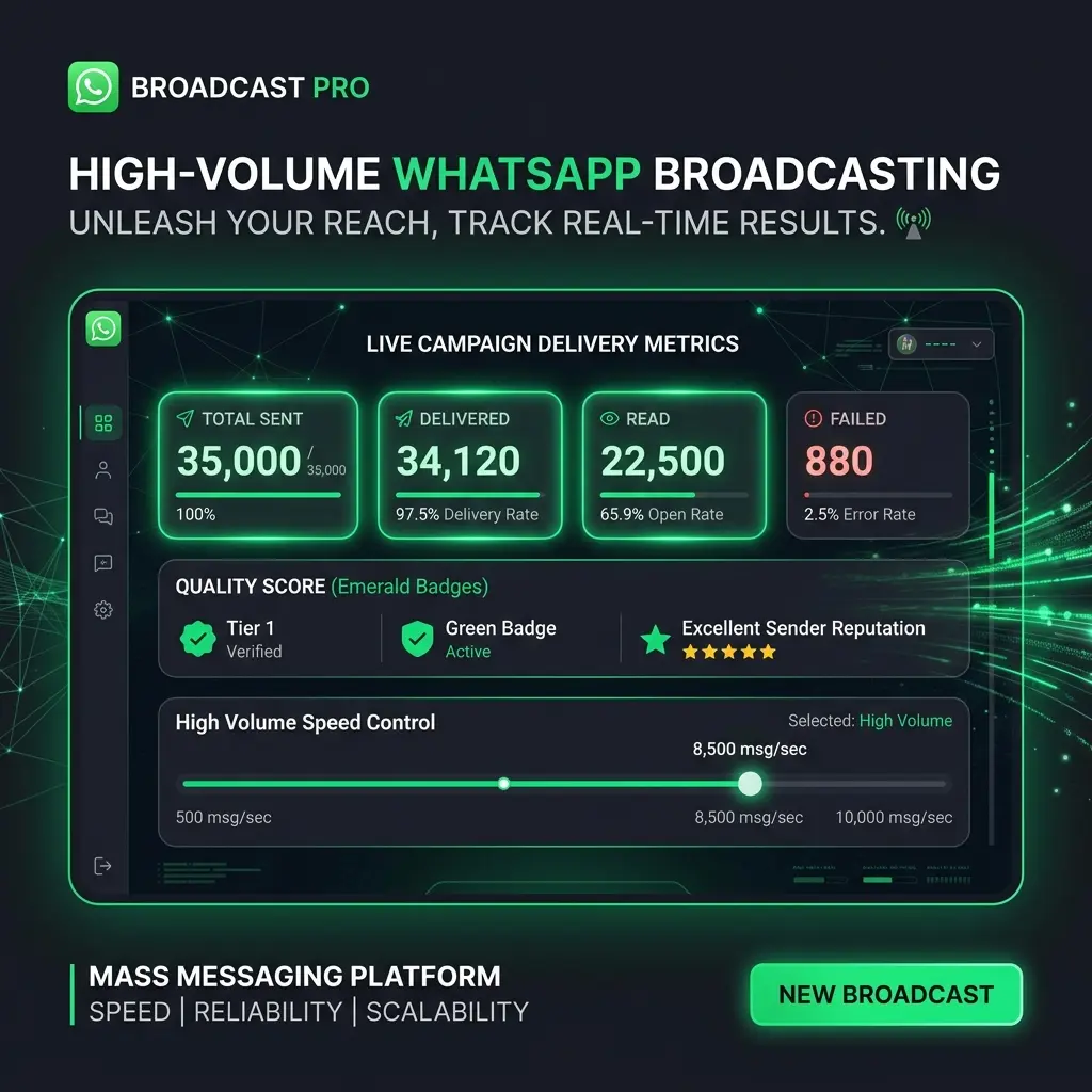 How to Send 50,000+ WhatsApp Broadcast Messages Without Getting Banned